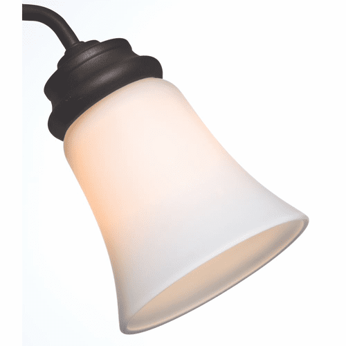 Casablanca Cased White Side Glass with Bell Shape - 99035