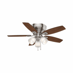 Casablanca Durant 44" Indoor LED Ceiling Fan - Brushed Nickel - 53187