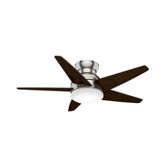 Casablanca Isotope 44" Indoor LED Ceiling Fan - Brushed Nickel - 59351 Casablanca Isotope 44" Indoor LED Ceiling Fan - Brushed Nickel - 59351