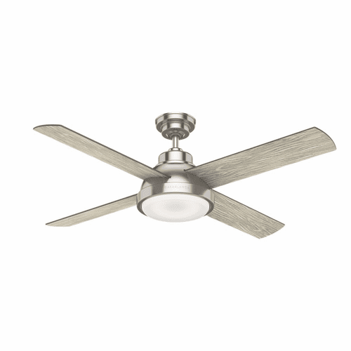 Casablanca Levitt 54" Indoor LED Ceiling Fan - Brushed Nickel - 59433