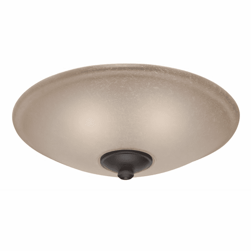 Casablanca Low Profile Bowl Light Fixture - Maiden Bronze - 99260