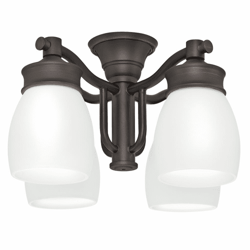 Casablanca Outdoor Four-Light Brushed Cocoa Fixture - 99090