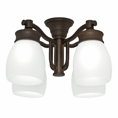 Casablanca Outdoor Four-Light Maiden Bronze Fixture - 99091