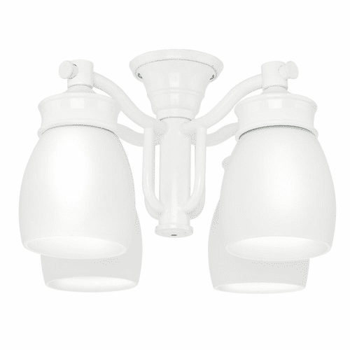 Casablanca Outdoor Four-Light Snow White Fixture - 99088