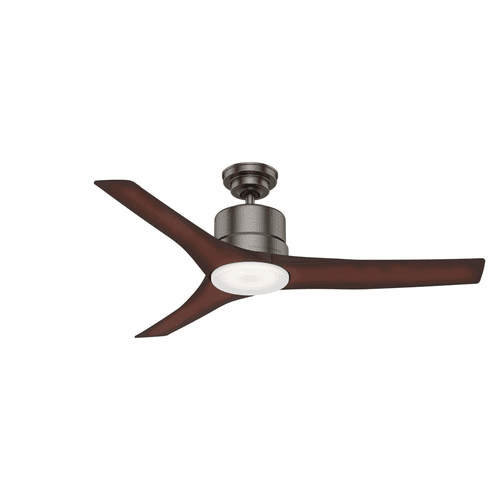 Casablanca Piston 52" Indoor/Outdoor LED Ceiling Fan - Brushed Slate - 50450