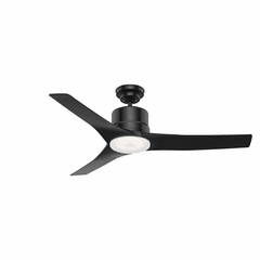 Casablanca Piston 52" Indoor/Outdoor LED Ceiling Fan - Matte Black - 50452
