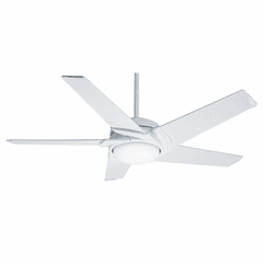Casablanca Stealth 54" Indoor LED Ceiling Fan - Snow White - 59165