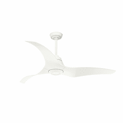 Casablanca Stingray 60" Indoor LED Ceiling Fan - Porcelain White - 59143 Casablanca Stingray 60" Indoor LED Ceiling Fan - Porcelain White - 59143