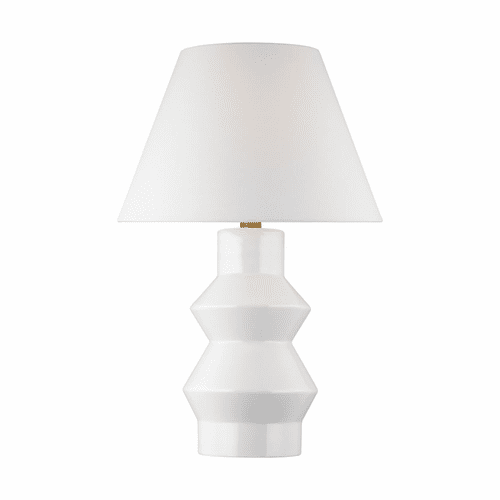 Chapman & Myers Abaco 1-LT Table Lamp - White - CT1041ARCBBS1