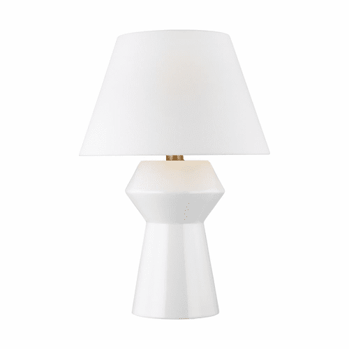 Chapman & Myers Abaco 1-LT Table Lamp - White - CT1061ARCBBS1