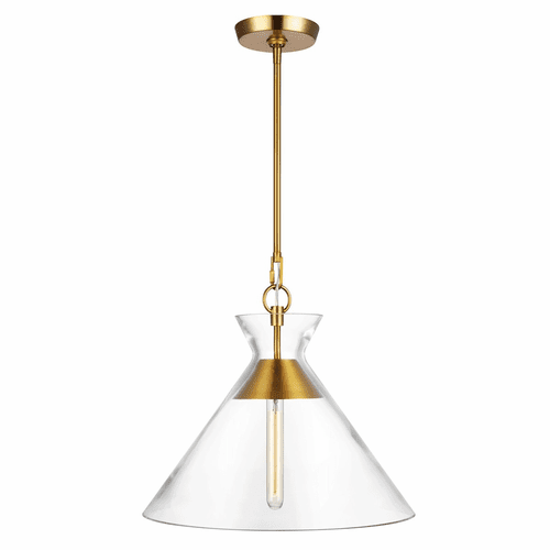Chapman & Myers Atlantic 1-LT Pendant - Burnished Brass - CP1031BBS
