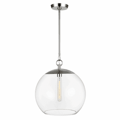 Chapman & Myers Atlantic 1-LT Pendant - Polished Nickel - CP1041PN
