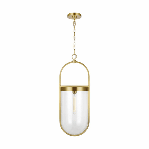 Chapman & Myers Blaine 1-LT Large Pendant - Burnished Brass - CP1361BBS