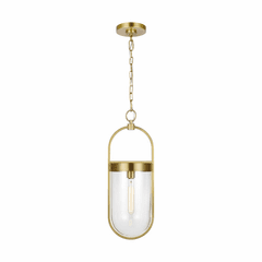 Chapman & Myers Blaine 1-LT Small Pendant - Burnished Brass - CP1371BBS