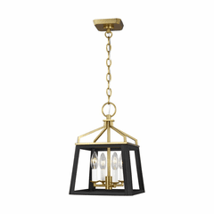 Chapman & Myers Carlow 4-LT Small Lantern - Midnight Black  - CC1574MBKBBS