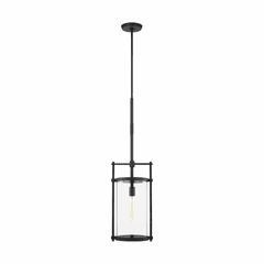 Chapman & Myers Eastham 1-LT Outdoor Pendant - Textured Black - CO1341TXB