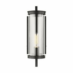Chapman & Myers Eastham 1-LT Sm Outdoor Wall Lantern - Textured Black - CO1311TXB