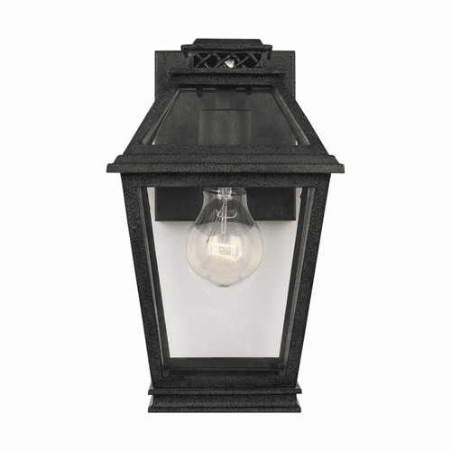 Chapman & Myers Falmouth 1-LT Outdoor Wall Lantern - Zinc - CO1001DWZ