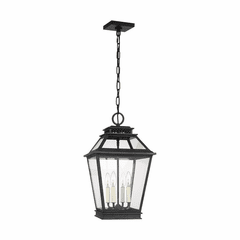 Chapman & Myers Falmouth 4-LT Hanging Lantern - Zinc - CO1054DWZ
