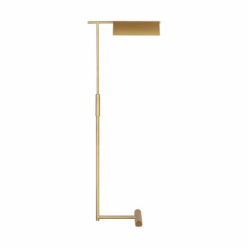 Chapman & Myers Foles 1-LT Floor Lamp - Burnished Brass - CT1231BBS1