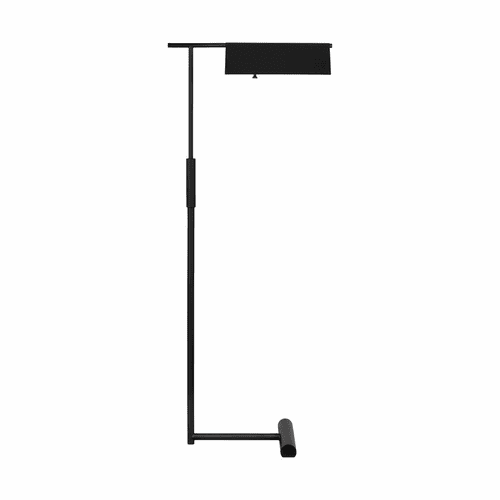 Chapman & Myers Foles 1-LT Floor Lamp - Midnight Black - CT1231MBK1