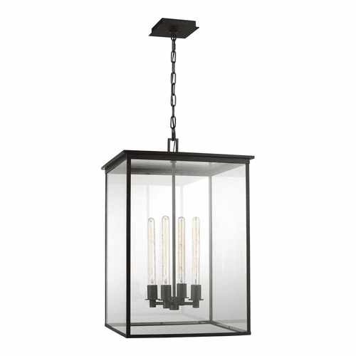 Chapman & Myers Freeport 4-LT Outdoor Hanging Lantern - Copper - CO1164HTCP