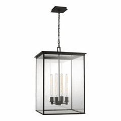 Chapman & Myers Freeport 4-LT Outdoor Hanging Lantern - Copper - CO1164HTCP