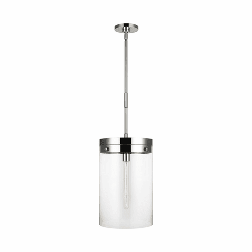 Chapman & Myers Garrett 1-LT Pendant - Polished Nickel - CP1011PN