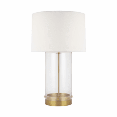 Chapman & Myers Garrett 1-LT Table Lamp - Burnished Brass - CT1001BBS1