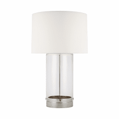 Chapman & Myers Garrett 1-LT Table Lamp - Polished Nickel - CT1001PN1