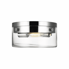 Chapman & Myers Garrett 2-LT Flush Mount - Polished Nickel - CF1002PN