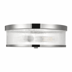 Chapman & Myers Geneva 2-LT Flush Mount - Nickel - CF1052PN