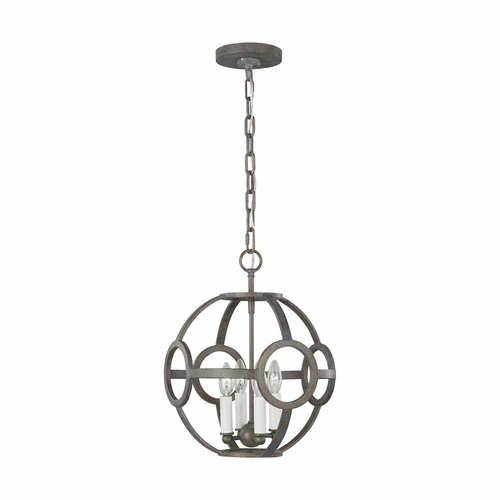 Chapman & Myers Green Park 4-LT Small Pendant - Port - CP1184IP