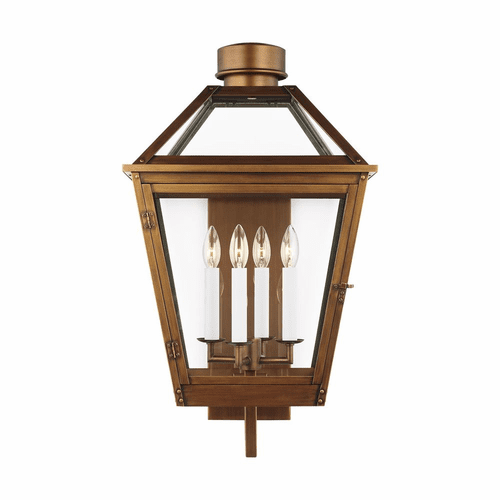 Chapman & Myers Hyannis 4-LT Extra Large Lantern - Natural Copper - CO1364NCP