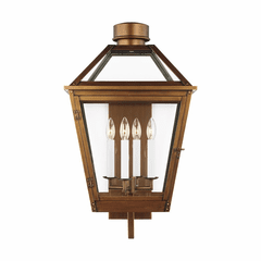 Chapman & Myers Hyannis 4-LT Extra Large Lantern - Natural Copper - CO1364NCP