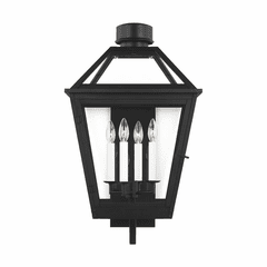Chapman & Myers Hyannis 4-LT Extra Large Lantern - Textured Black - CO1364TXB