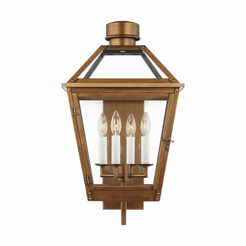 Chapman & Myers Hyannis 4-LT Large Lantern - Natural Copper - CO1374NCP