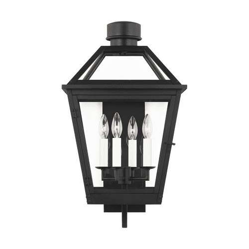 Chapman & Myers Hyannis 4-LT Large Lantern - Textured Black - CO1374TXB