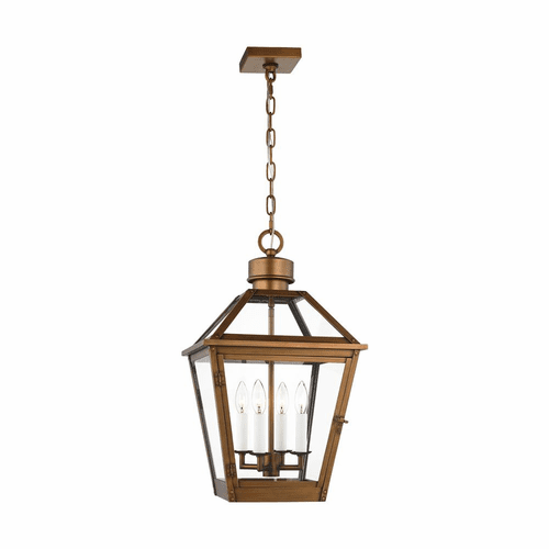 Chapman & Myers Hyannis 4-LT Large Outdoor Pendant - Natural Copper - CO1424NCP