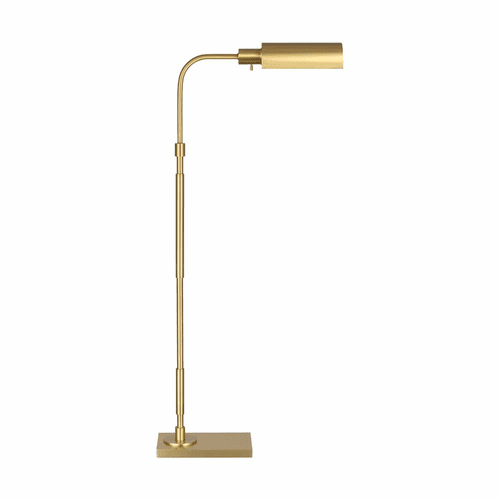 Chapman & Myers Kenyon 1-LT Task Floor Lamp - Burnished Brass - CT1161BBS1