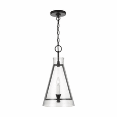 Chapman & Myers Keystone 1-LT Pendant - Aged Iron - CP1081AI