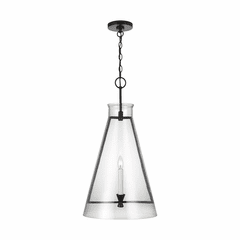 Chapman & Myers Keystone 1-LT Pendant - Aged Iron - CP1091AI