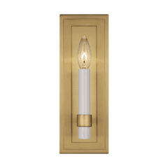 Chapman & Myers Marston 1-LT Wall Sconce - Burnished Brass - CW1231BBS