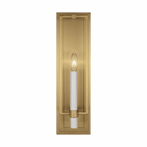 Chapman & Myers Marston 1-LT Wall Sconce - Burnished Brass - CW1241BBS