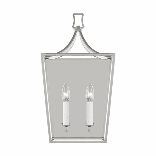 Chapman & Myers Southold 2-LT Wall Sconce - Polished Nickel - CW1012PN