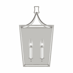 Chapman & Myers Southold 2-LT Wall Sconce - Polished Nickel - CW1012PN