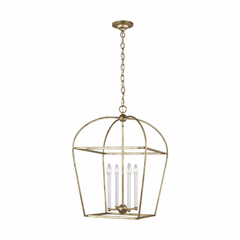 Chapman & Myers Stonington 4-LT Lantern - Antique Gild - CC1094ADB
