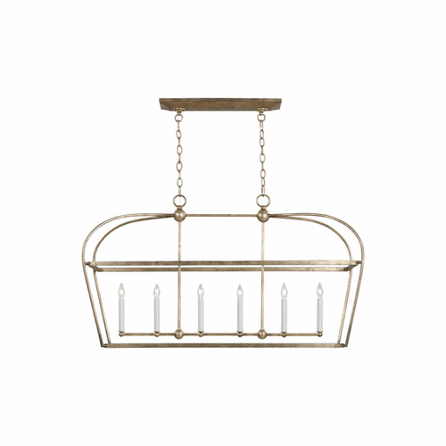 Chapman & Myers Stonington 6-LT Linear Lantern - Gild - CC1216ADB