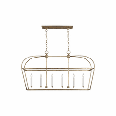 Chapman & Myers Stonington 6-LT Linear Lantern - Gild - CC1216ADB
