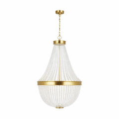 Chapman & Myers Summerhill 12-LT Medium Chandelier - Burnished Brass - CC14812BBS Chapman & Myers Summerhill 12-LT Medium Chandelier - Burnished Brass - CC14812BBS